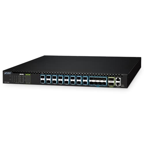 XGPL-16000 — 16-Port XGS-PON OLT with 8-Port 10G SFP+ + 2-Port 100G QSFP28