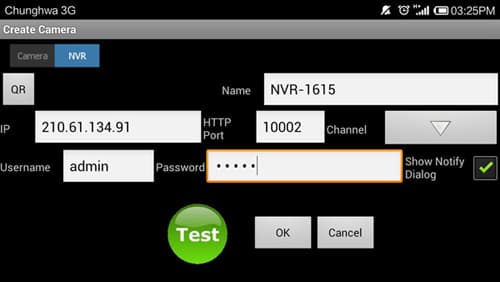 aCV5 — Cam Viewer 5 for Android Mobile Devices, vista 3