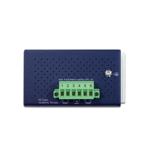 IGS-624HPT — Industrial 4-Port 10/100/1000T 802.3at PoE + 2-Port 100/1000/2500X SFP Ethernet Switch, vista 3