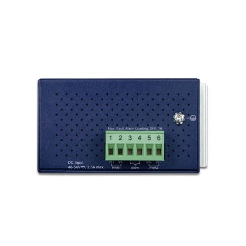 IGS-5225-4P2S — Industrial L2+ 4-Port 10/100/1000T 802.3at PoE + 2-Port 1G/2.5G SFP Managed Ethernet Switch, vista 3
