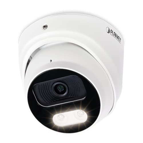 ICA-4880 — H.265+ 8MP Full Color Smart IR Dome IP Camera, vista 3