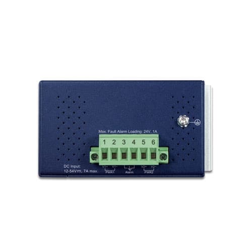 IXT-900-2X1PD — Industrial 2-Port 10GBASE-X SFP+ + 1-Port 10GBASE-T PoE PD Managed Media Converter, vista 3