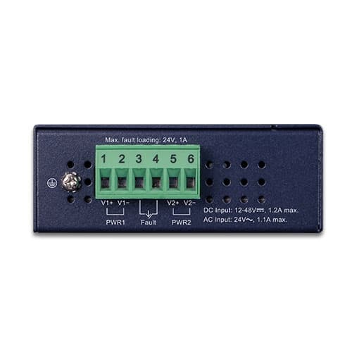 IGS-801T — 8-Port 10/100/1000T Industrial Gigabit Ethernet Switch (-40~75 degrees C operating temperature), vista 3