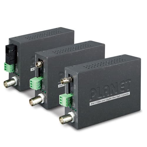 VF-10xG-KIT — 1-Channel 4-in-1 Video over Gigabit Fiber Bundle Kit
