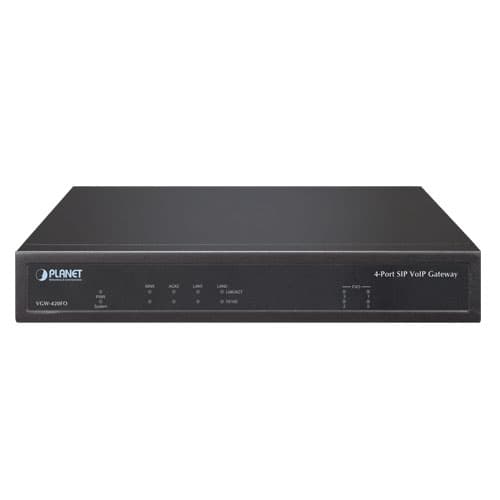 VGW-420FO — 4-Port SIP VoIP Gateway (4 FXO), vista 2