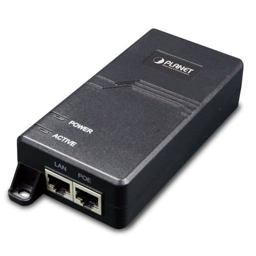 POE-172 — Single-Port 10/100/1000Mbps Ultra PoE Injector (60 Watts, internal PWR)