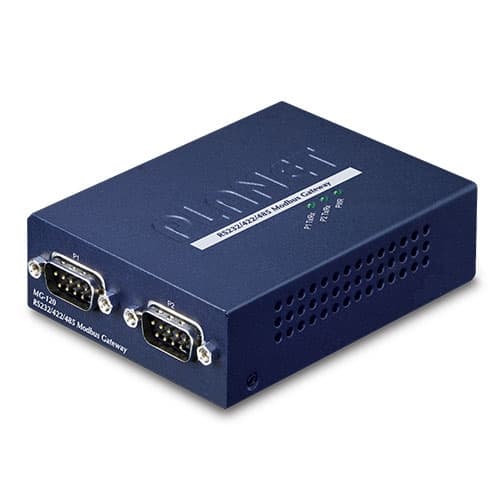 MG-120 — 2-port RS232/422/485 Modbus Gateway