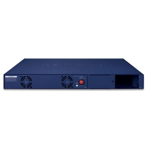 GS-6322-24P4X — L3 24-Port 10/100/1000T 802.3bt PoE + 2-Port 10GBASE-T + 2-Port 10G SFP+ Managed Switch with Dual Modular Power Supply Slots, vista 3