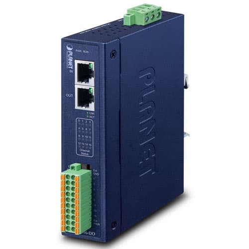 IECS-1116-DO — Industrial EtherCAT Slave I/O Module with Isolated 16-ch Digital Output