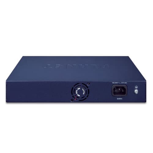GSD-1222VHP — 8-Port 10/100/1000T 802.3at PoE + 2-Port 10/100/1000T + 2-Port 1000X SFP Ethernet Switch with PoE LCD Monitor, vista 3