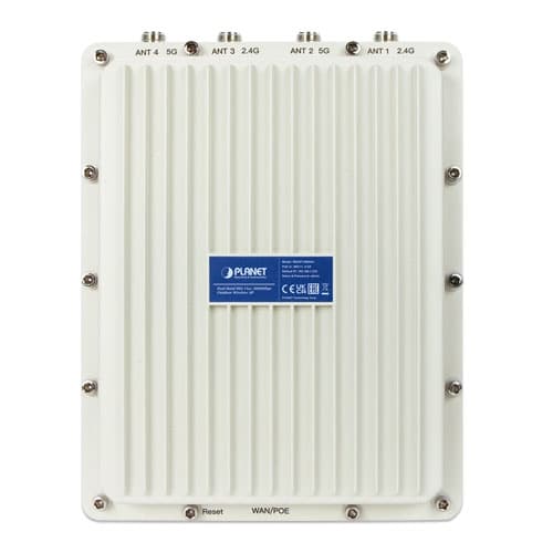 WDAP-3000AX — Dual Band 802.11ax 3000Mbps Outdoor Wireless AP (IP67, 802.3at PoE+, 4 x N-type connector), vista 2