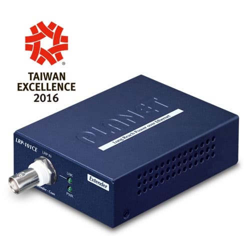 LRP-101CE — 1-Port Long Reach PoE over Coaxial Extender