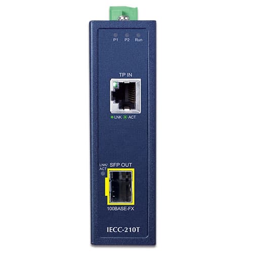 IECC-210-KIT — Industrial EtherCAT Media Converter Kit (IECC-210T + IECC-210R), vista 6
