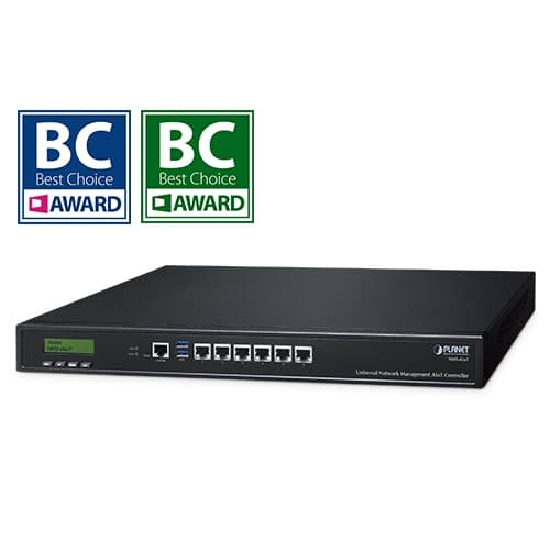 NMS-AIoT — Universal Network Management AIoT Application Server with LCD & 6 10/100/1000T LAN Ports