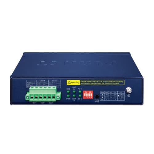 BSP-115HP-5A — 5-Port Hybrid PoE Solar PoE Switch with 1-Port 1000X SFP, vista 3
