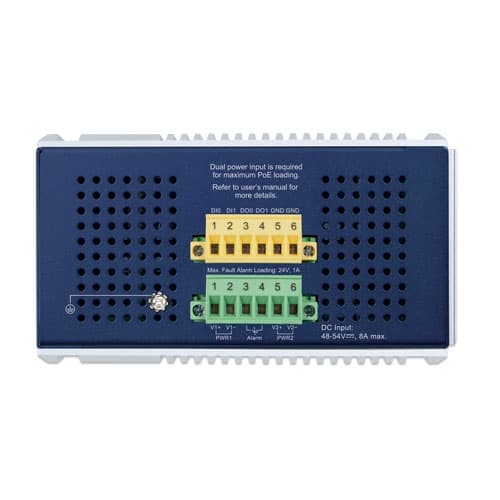 IGS-4215-8UP4X — Industrial L2+ 8-Port 10/100/1000T 802.3bt PoE + 4-Port 10G SFP+ Managed Ethernet Switch, vista 3