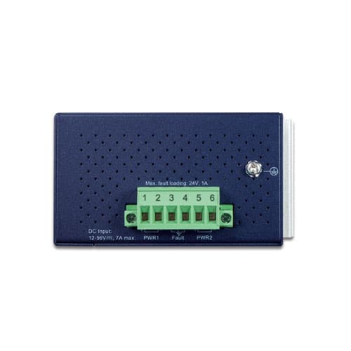 IGS-504HPT — Industrial 4-Port 10/100/1000T 802.3at PoE + 1-Port 10/100/1000T Gigabit Ethernet Switch, vista 3