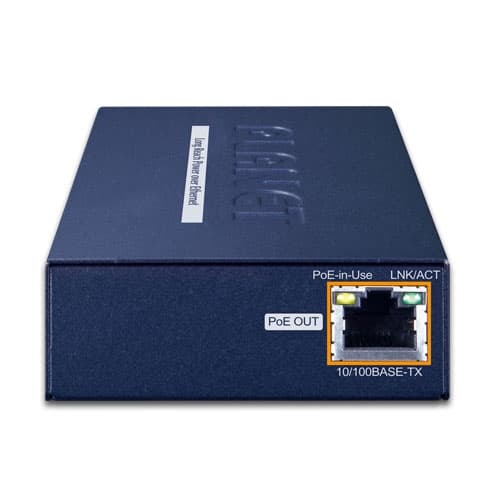 LRP-101CE — 1-Port Long Reach PoE over Coaxial Extender, vista 3