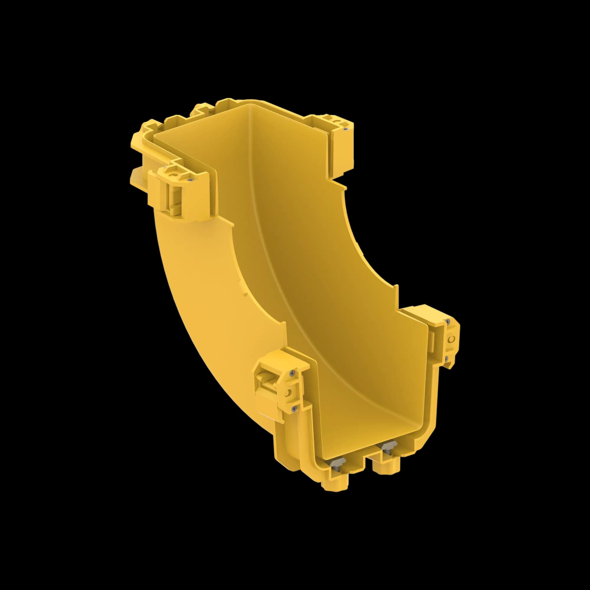 FDS_100mm 90˚ Vertical Inside Elbow Body