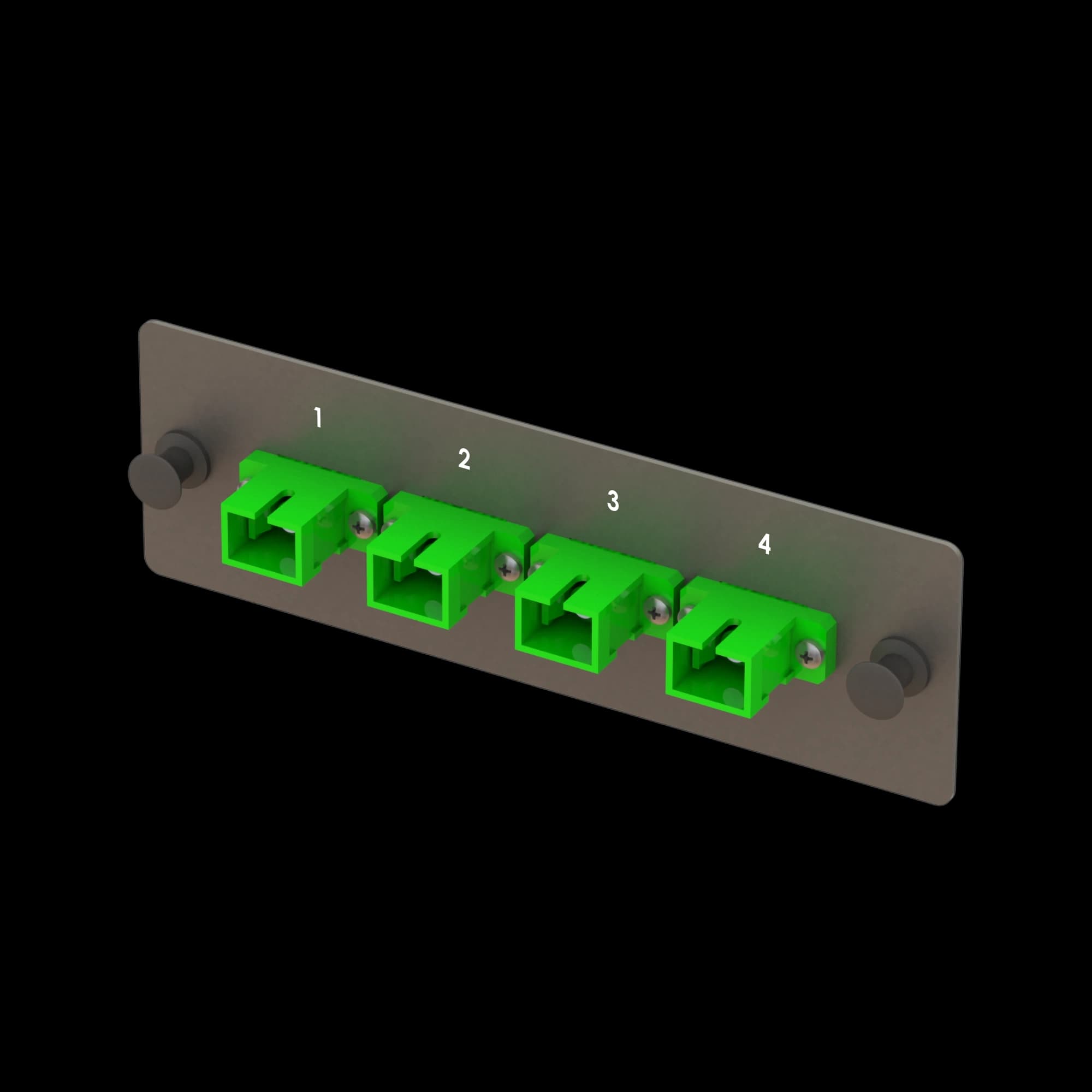 Bright Series | 4 SC Simplex Module | BM02, vista 2
