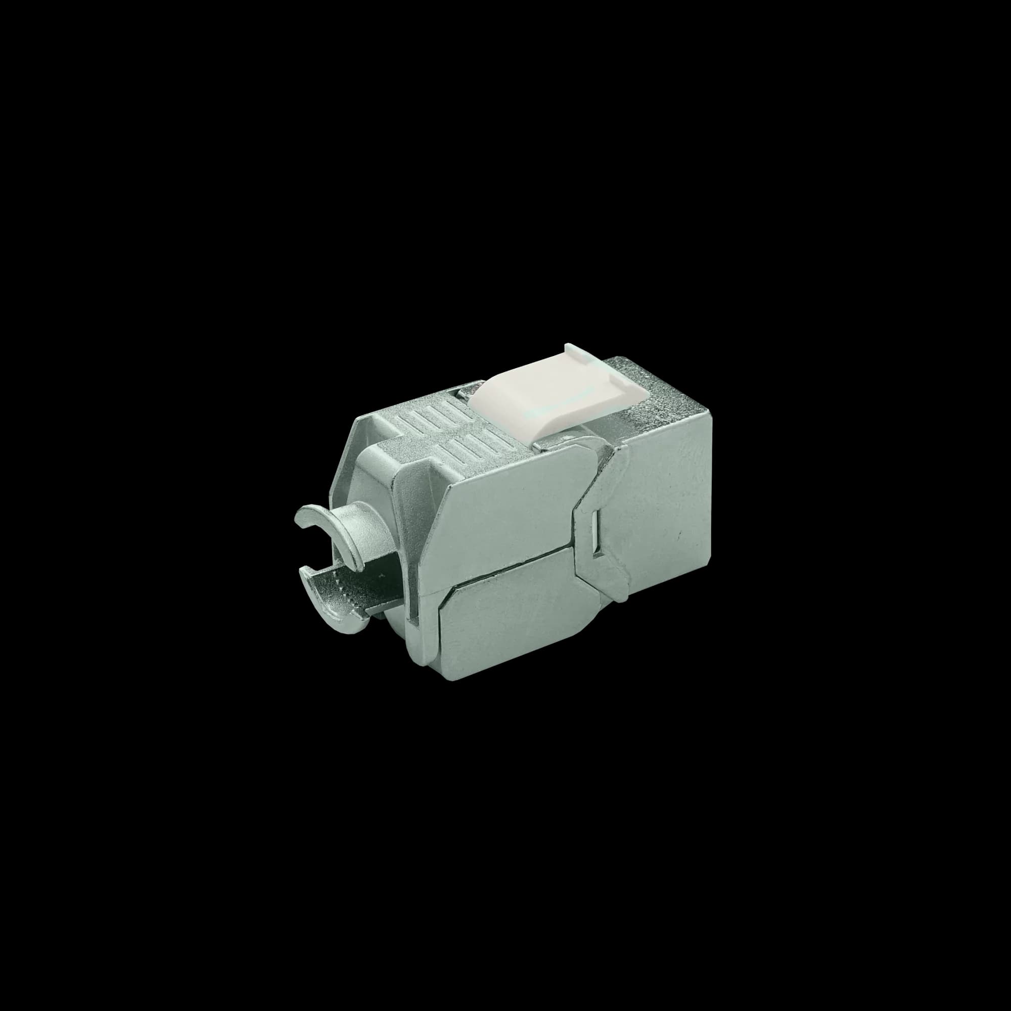 CAT6A Jack to Jack Keystone 180° | Shielded, vista 6