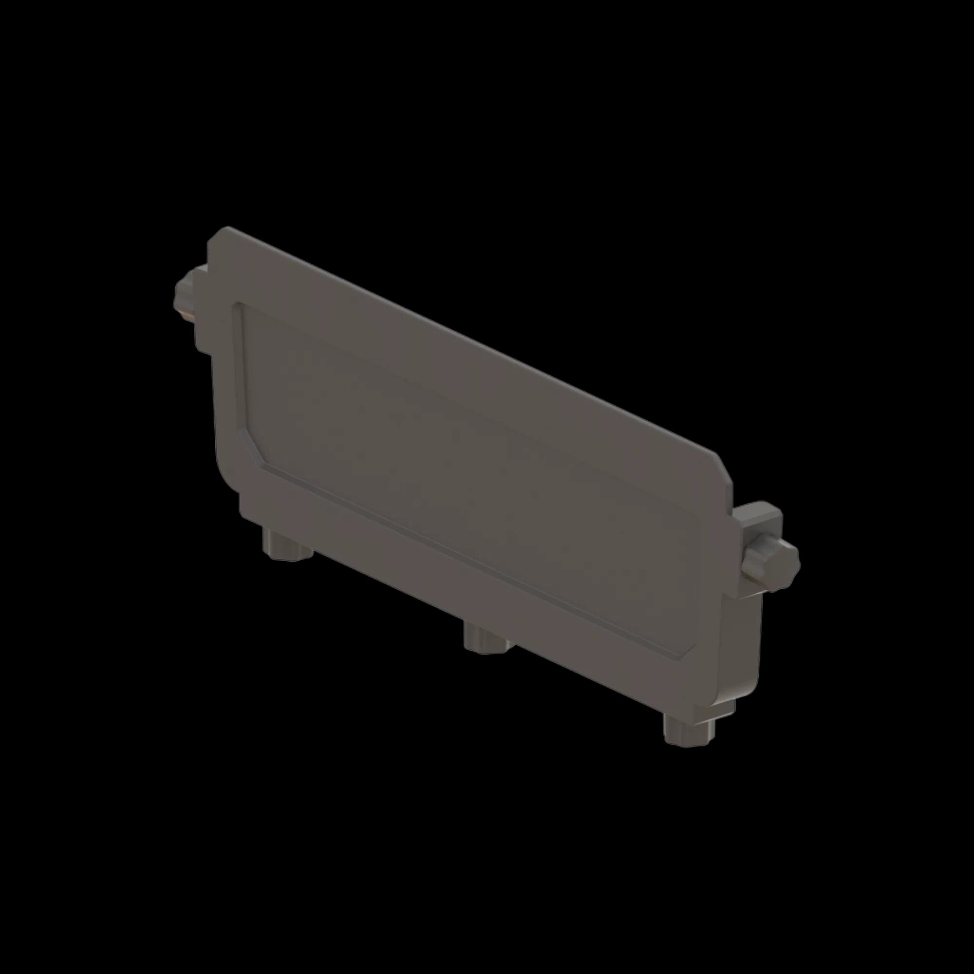 FDS_300mm Channel End Cap, vista 2
