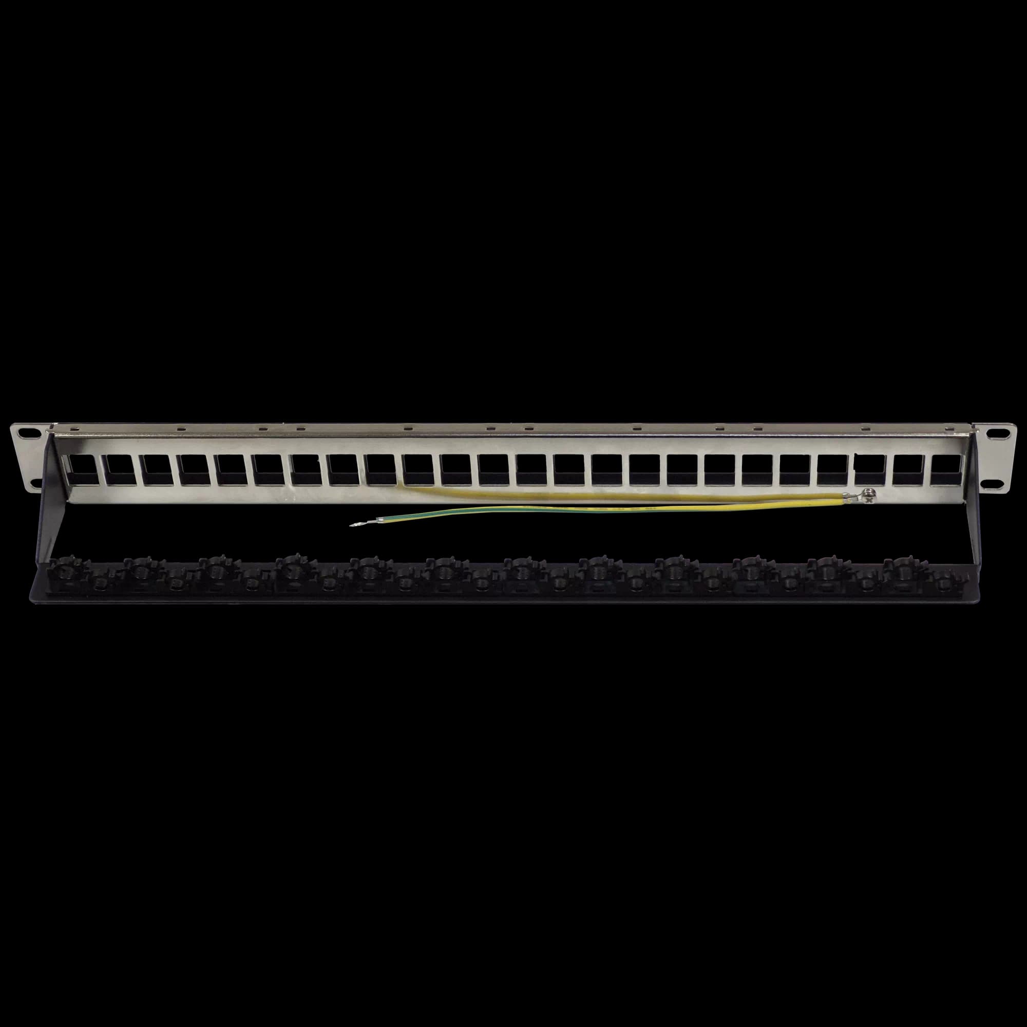 PANEL-1U-SHLD-UNL-STR-24P with SCM, vista 5