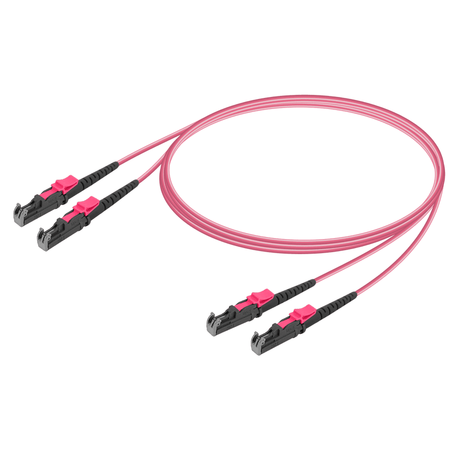LSH/UPC-LSH/UPC | Multi Mode G651.OM4 Duplex Patch Cord | 2.0x4.1mm