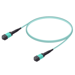 MTP Elite Male-Male Patch Cord | Base-12 | Multi-Mode G651.OM3 | 3.0mm, vista 2