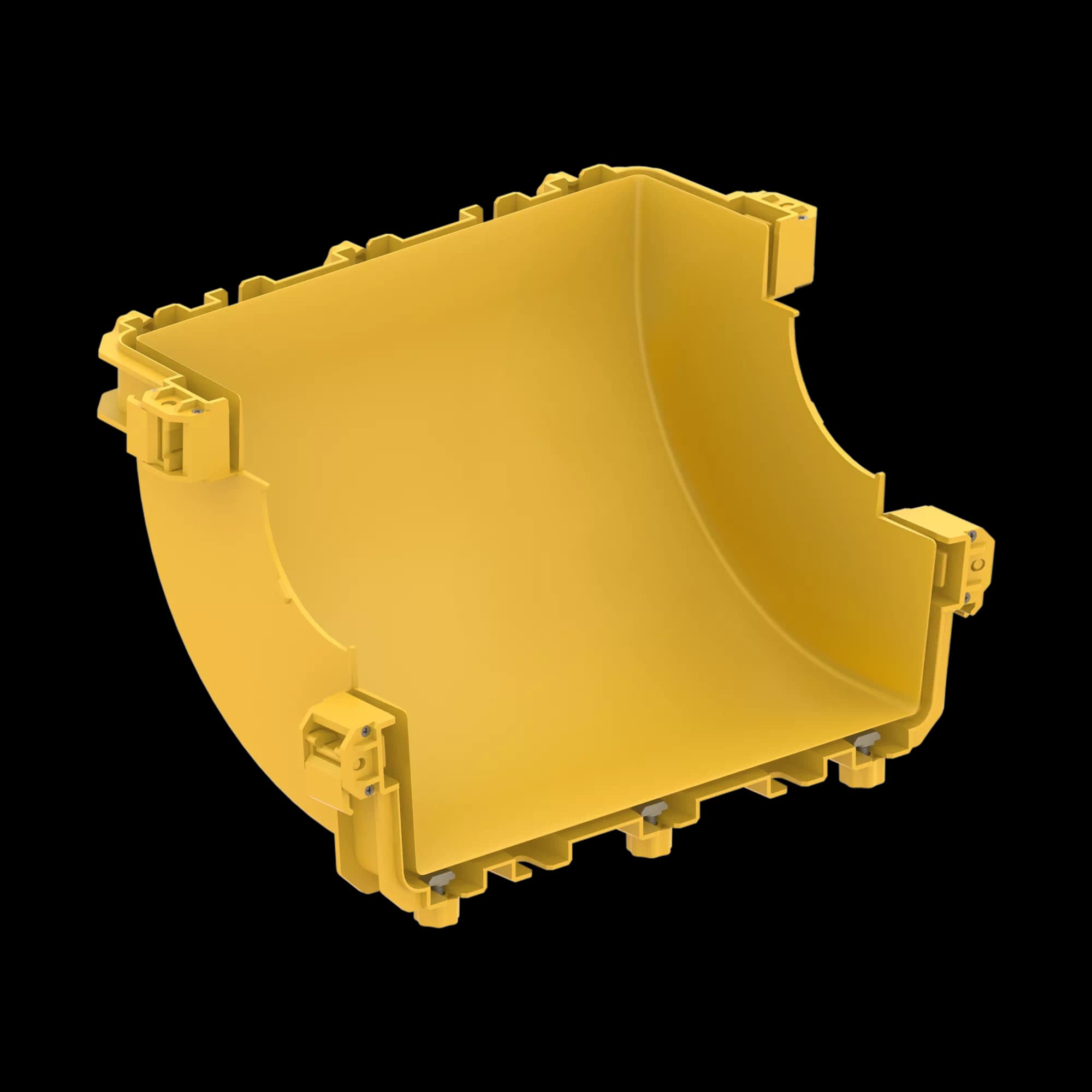 FDS_300mm 90˚ Vertical Inside Elbow Body