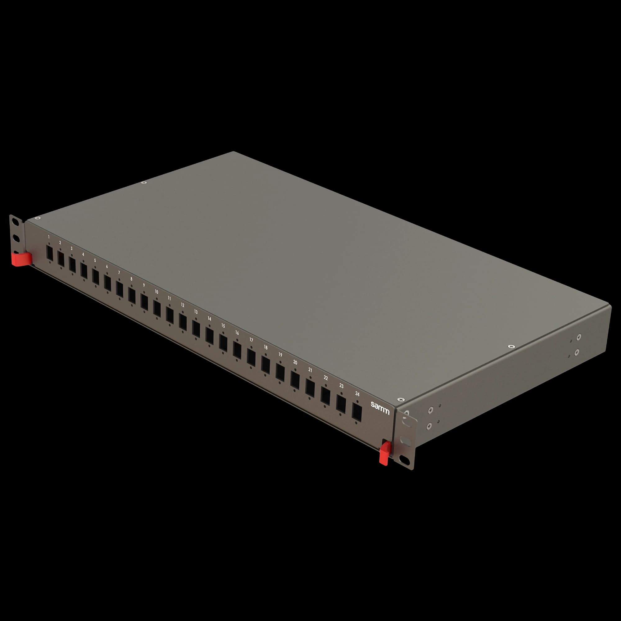 Bright Series | Rail Sliding | 24 Holes | FP07 | Empty Patch Panel
