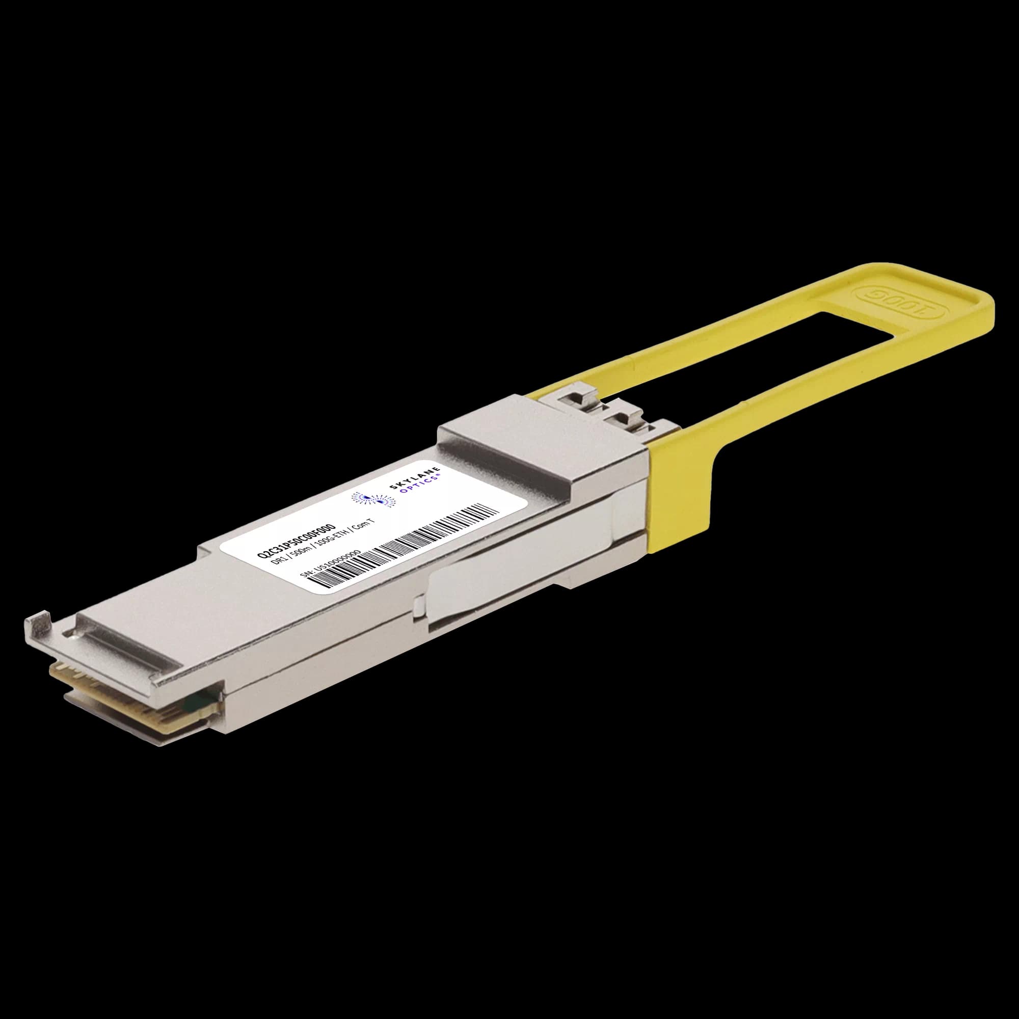 QSFP28 100GbE (100GBase-DR1), 500m, Single-Mode (CWDM 1311nm), Commercial Temp, w/ FEC Fiber Optic Transceiver Q2C31P50C00F
