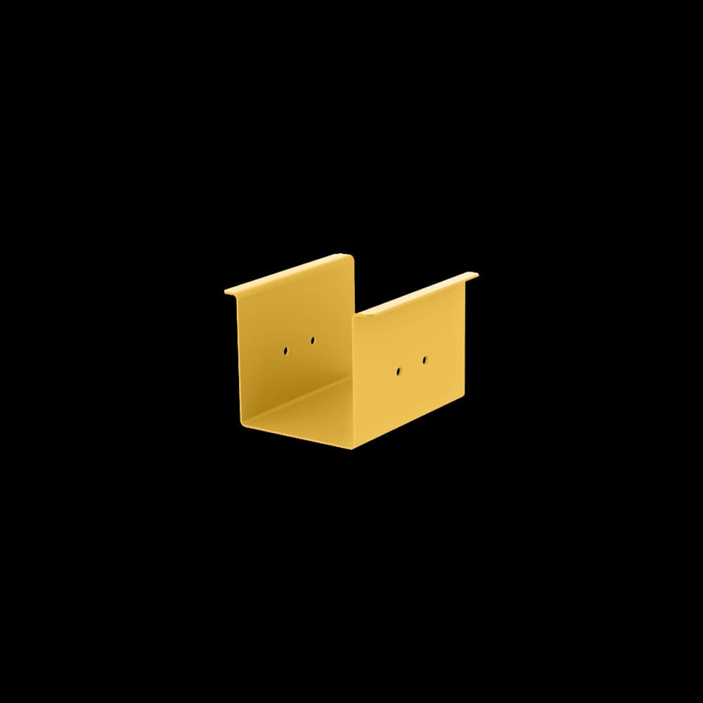 Raceways | Straight Channel Fitting 100mm