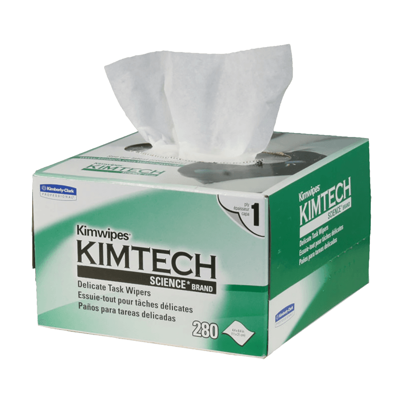 Fiber Cleaning Wipes | Kimwipes 280 Pcs | 210x110mm