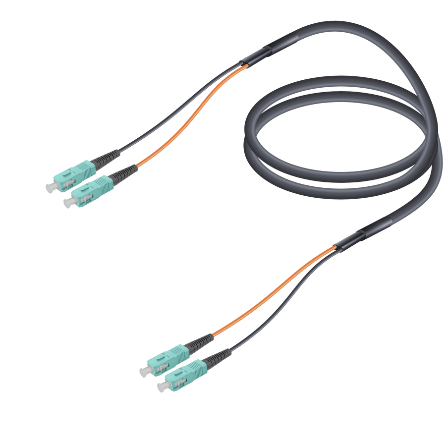 SC/UPC-SC/UPC | Multi Mode G651.OM3 Universal FTTA Breakout | 7.0x2.0mm