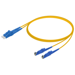 LC/UPC-LSH/UPC | Single Mode G657.A2 Duplex Patch Cord | 2.0x4.1mm, vista 2