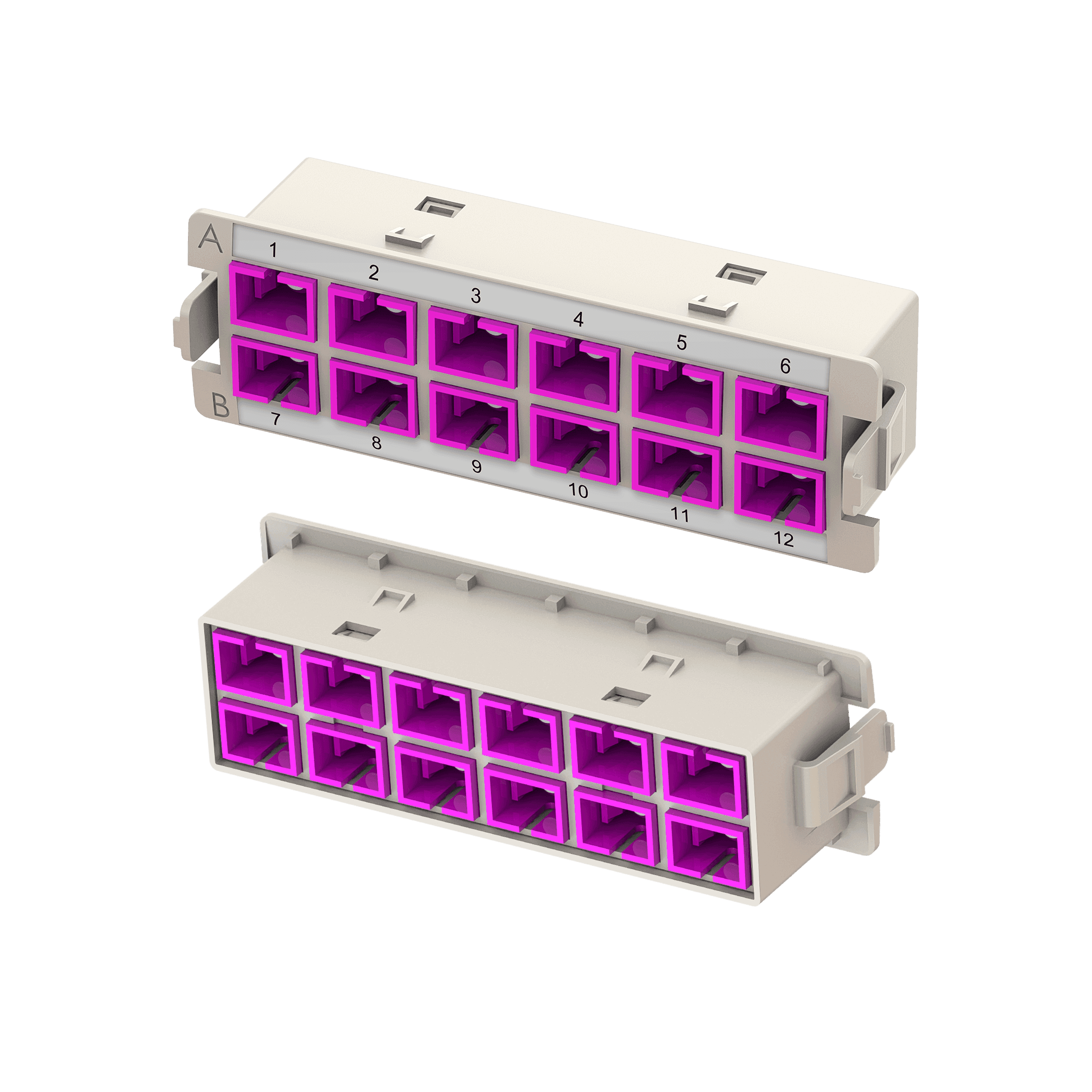 HD SC Adapter Module | 12 SC, vista 5