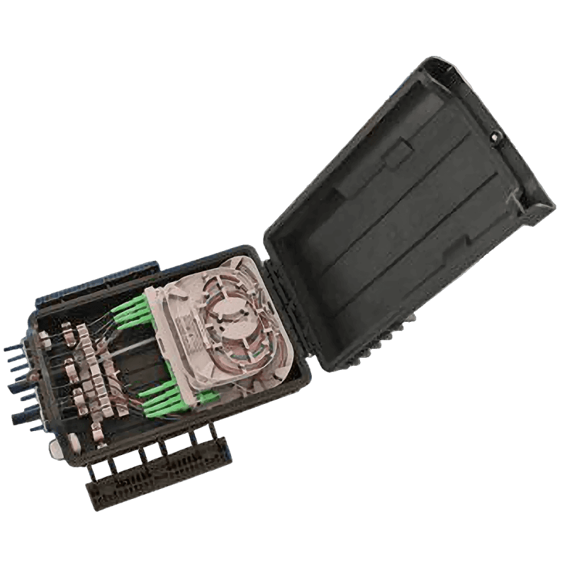 Outdoor Termination Box | 3 Trays 36 Fibers 16 Ports 16 PLC | 362217, vista 4