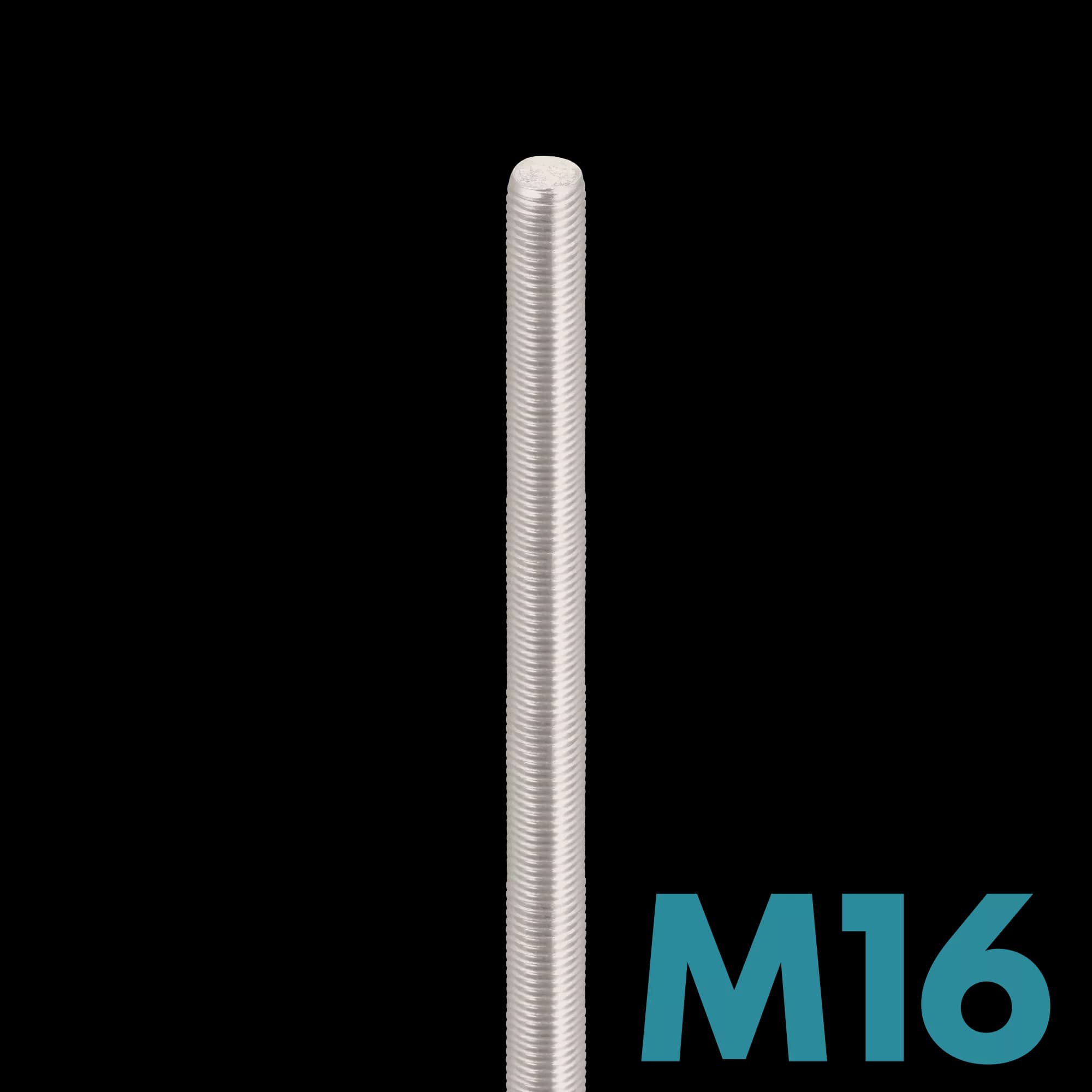 FDS_Galvanized Steel M16 Threaded Rod 1M
