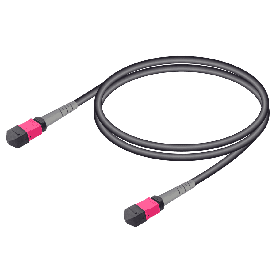MTP Elite Female-Female Universal Patch Cord | Base-8 | Multi-Mode G651.OM4 | 4.8mm