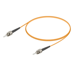 ST/UPC-ST/UPC | Multi Mode G651.OM2 Simplex Patch Cord | 2.0mm, vista 2
