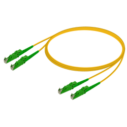 LSH/APC-LSH/APC | Single Mode G657.A2 Duplex Patch Cord | 2.0x4.1mm, vista 2