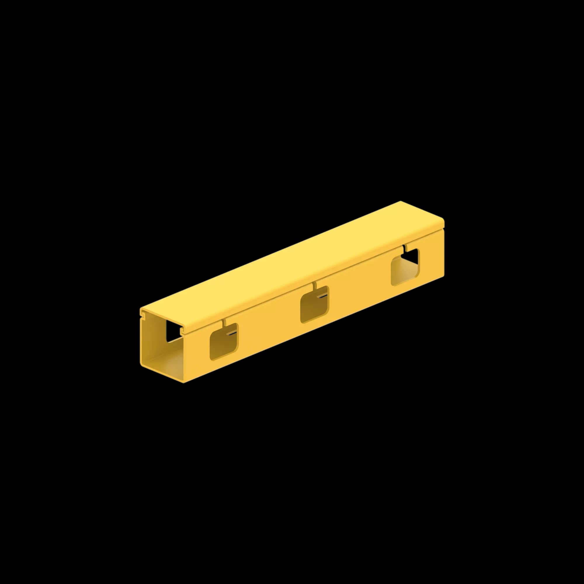 FDS_50mm Slotted Vertical Organizer Body with Cover_2.0m