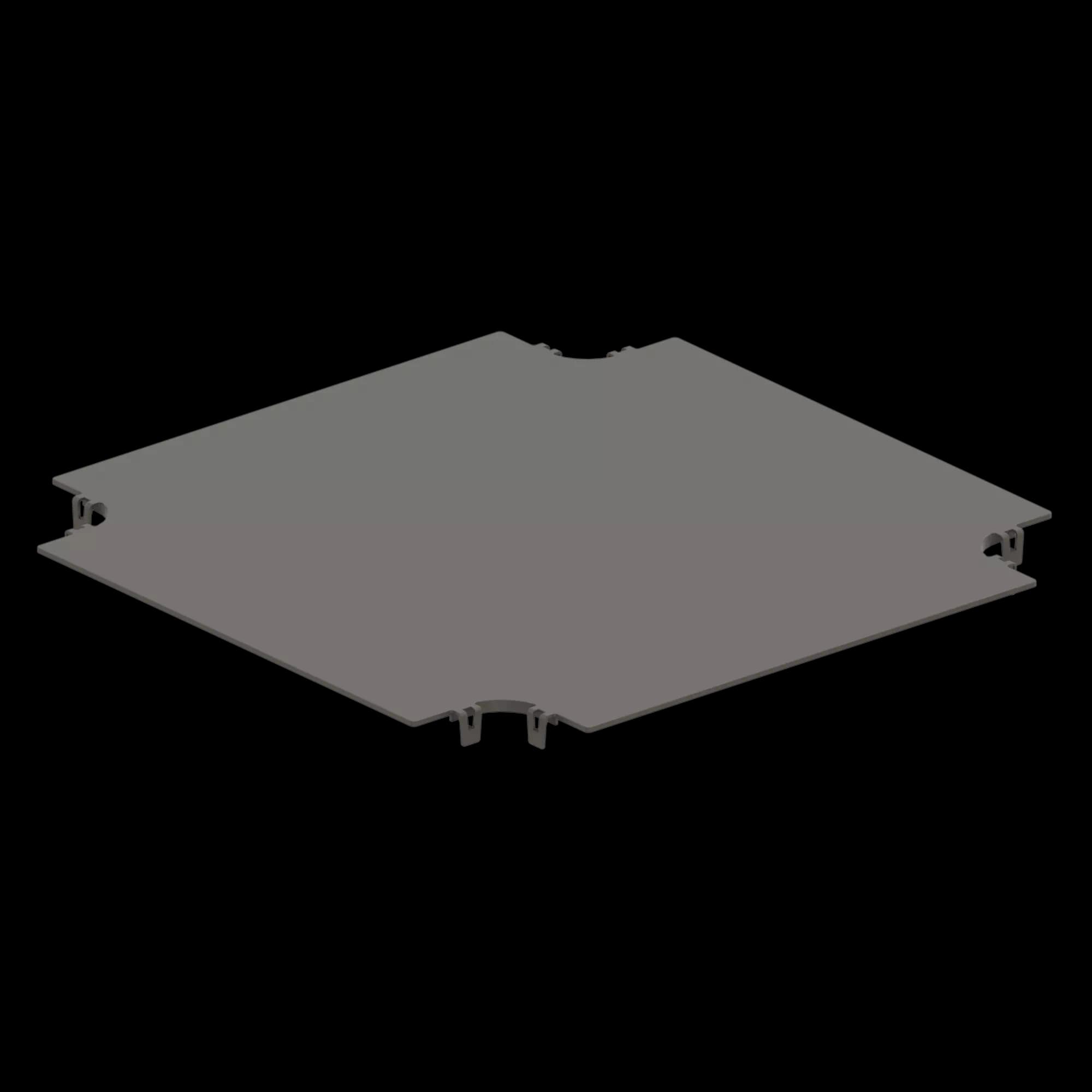 FDS_600mm 4-Way Cross Connection Cover, vista 2
