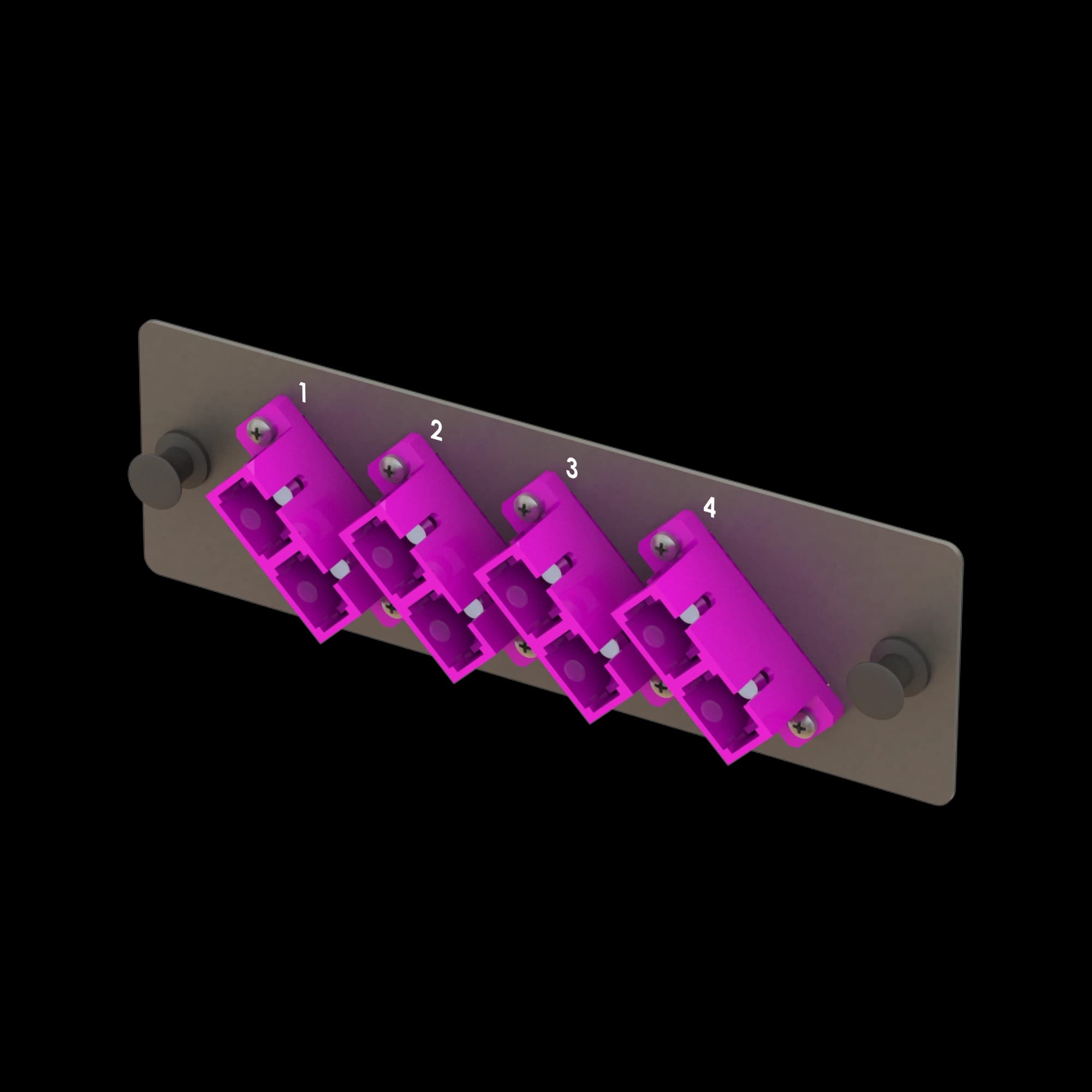 Bright Series | 4 SC Duplex Module | BM04, vista 5