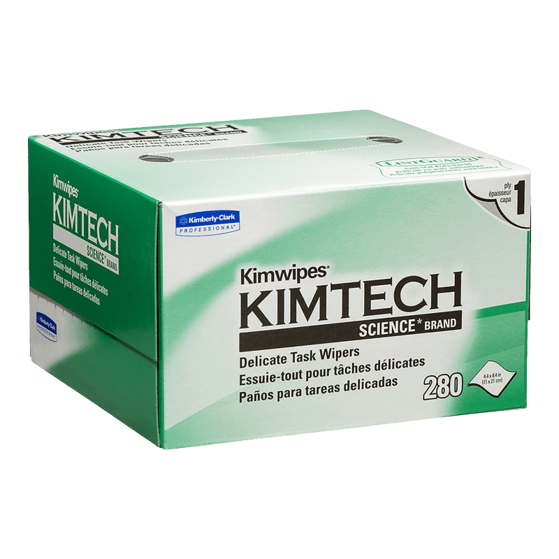 Fiber Cleaning Wipes | Kimwipes 280 Pcs | 210x110mm, vista 4