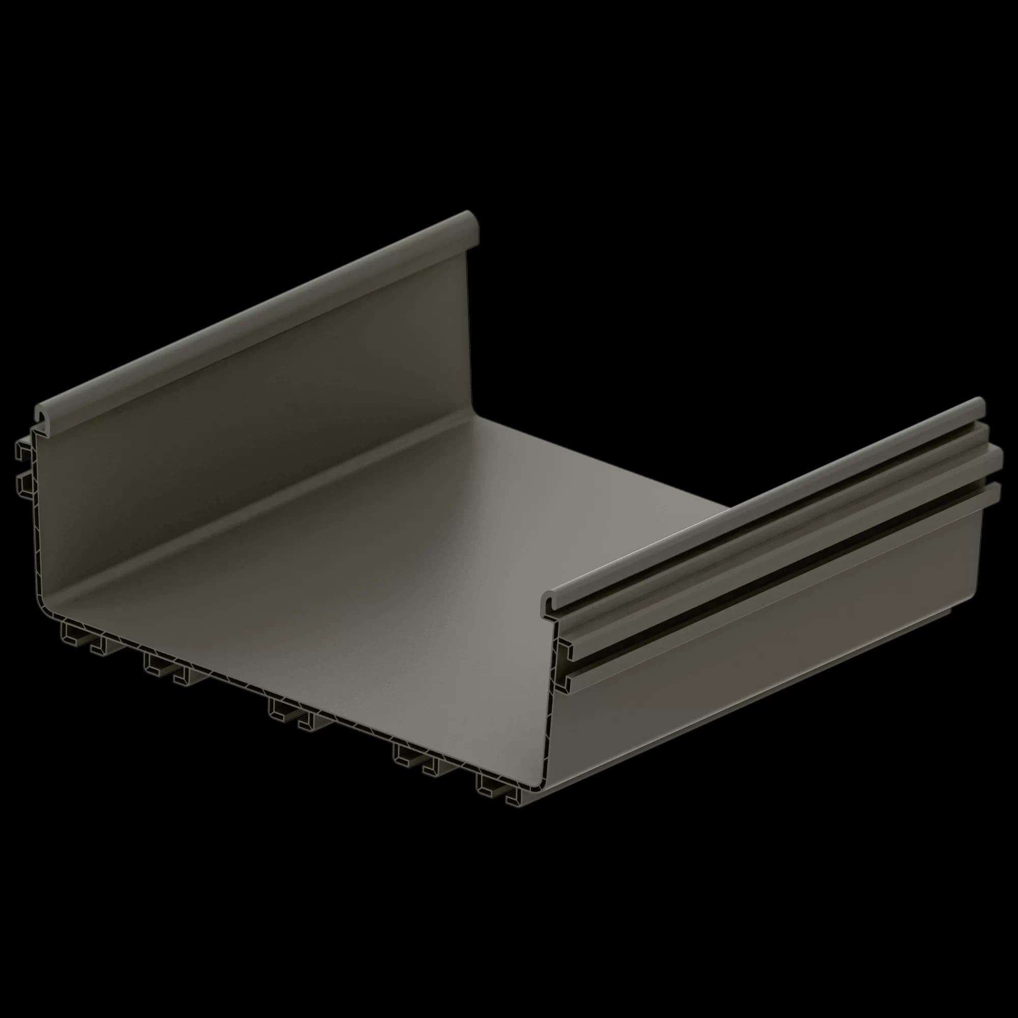 FDS_300mm Straight Solid Channel Body_1.8m, vista 2