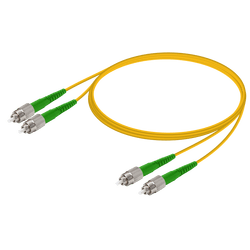 FC/APC-FC/APC | Single Mode G657.A2 Duplex Patch Cord | 2.0x4.1mm, vista 2