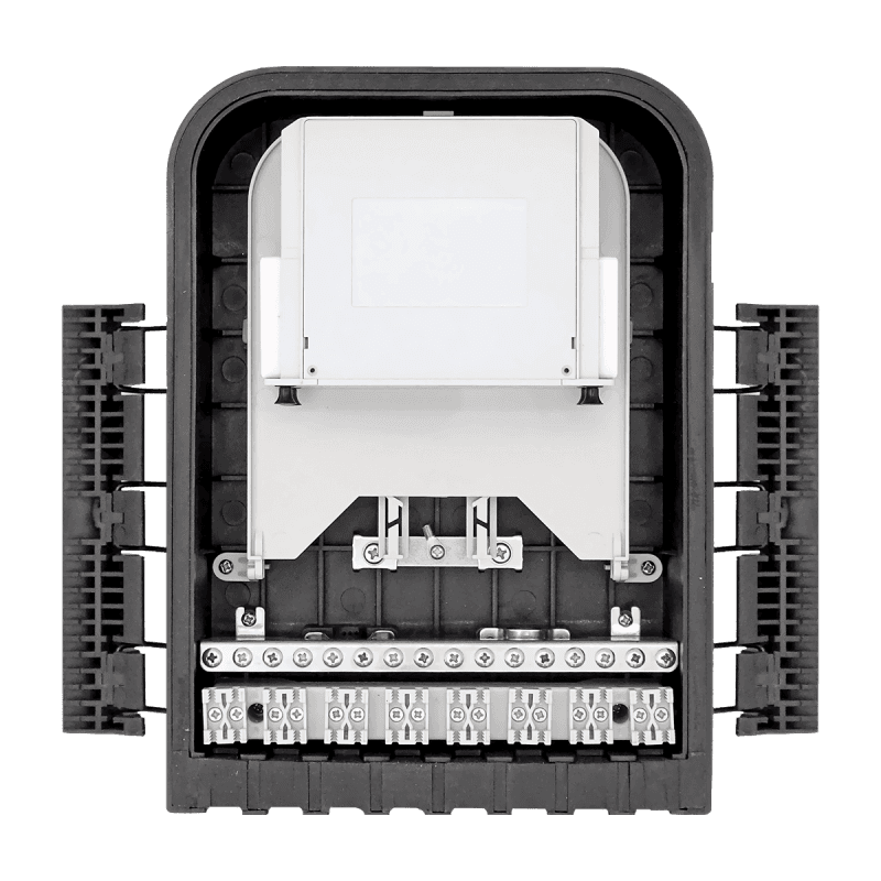Outdoor Termination Box | 1 Tray 24 Fibers 16 Ports 16 LGX | 305216, vista 2