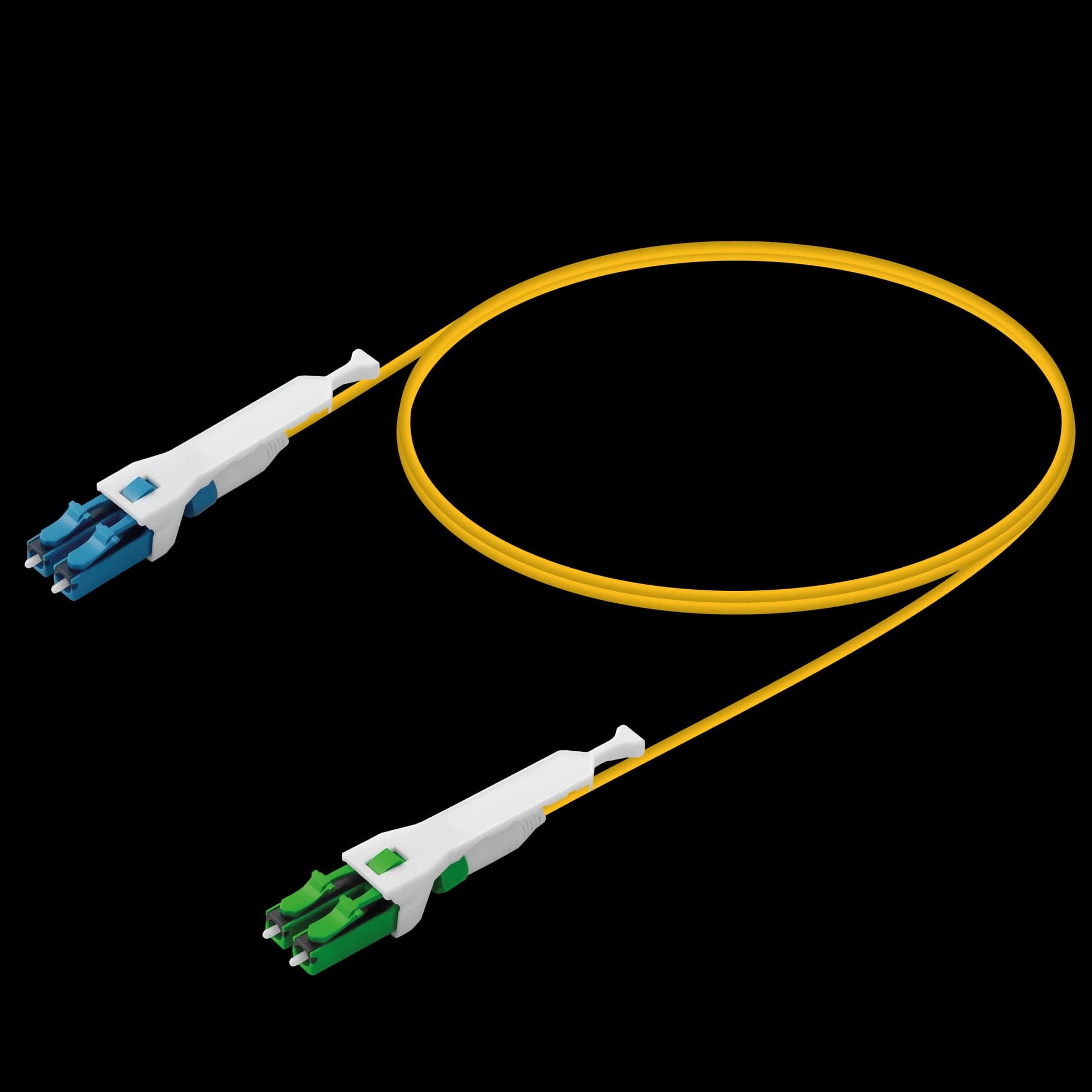 LC/UPC-LC/APC | Single Mode G657.A2 | UNI30 Push-Pull | Uniboot Patch Cord | 2.0mm